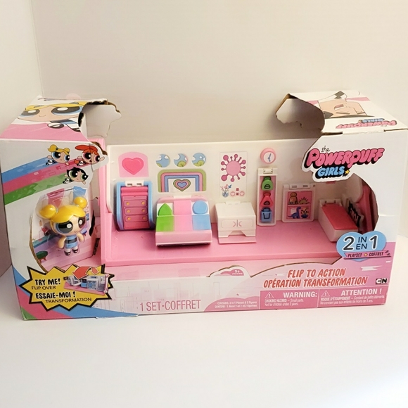 powerpuff girls playset